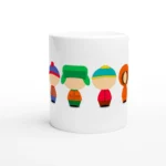 Mug South Park -face