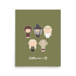 Affiche/ Poster KAKI Lord Of The Rings - Le seigneur des Anneaux | Pop Culture