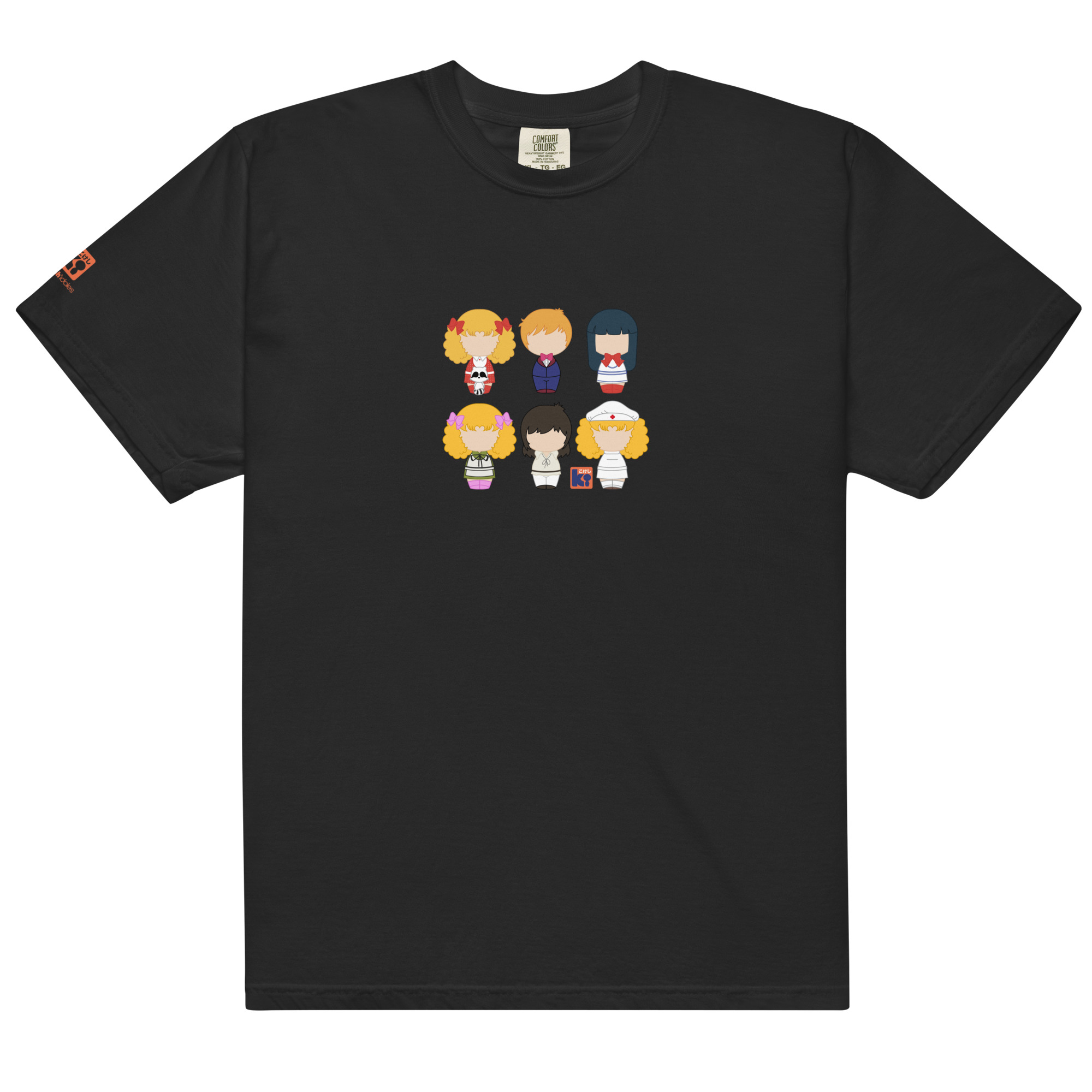 T-shirt noir inspiré de l'animé Candy Candy