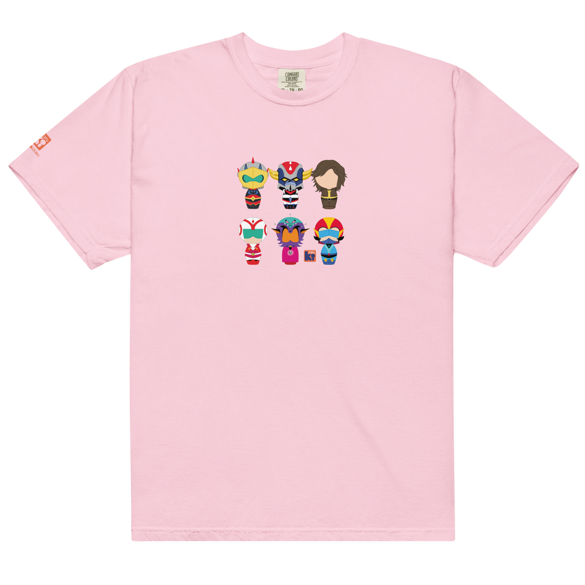 T-shirt rose inspiré de l'animé Goldorak