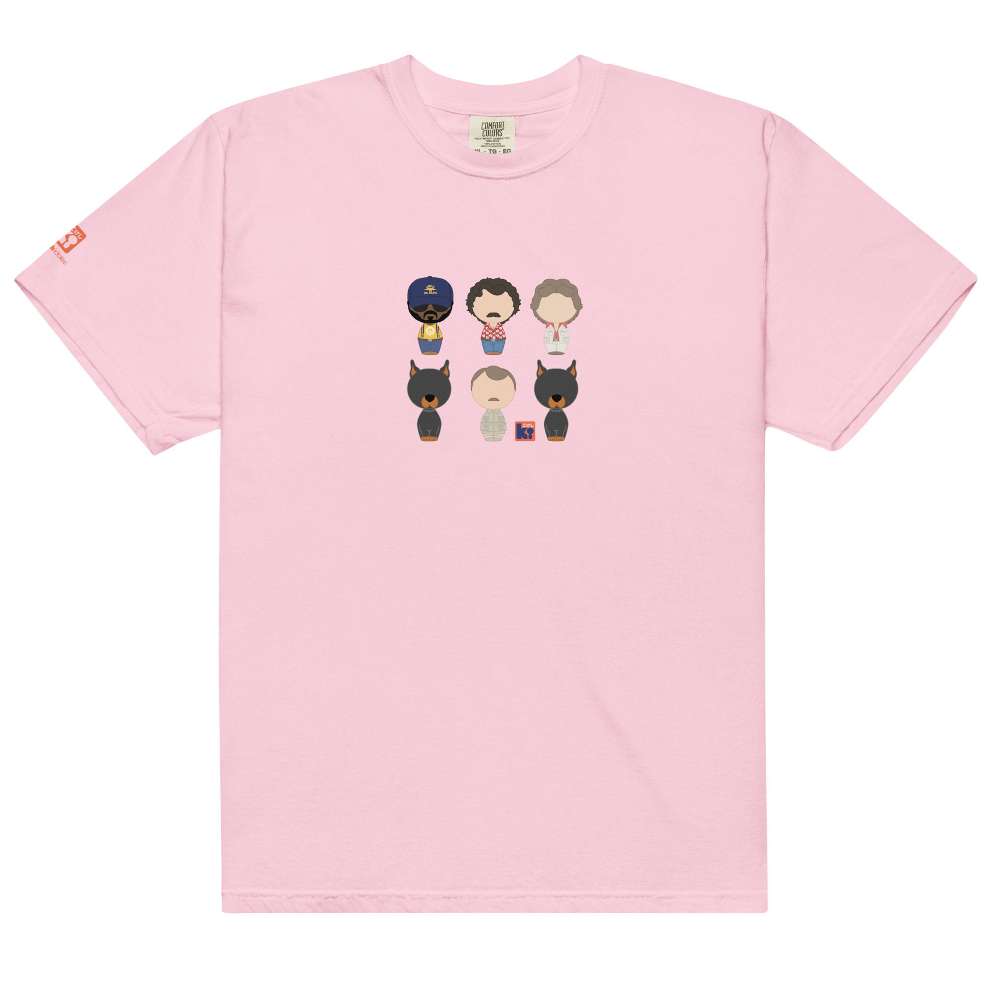 T-shirt rose inspiré de la série TV Magnum