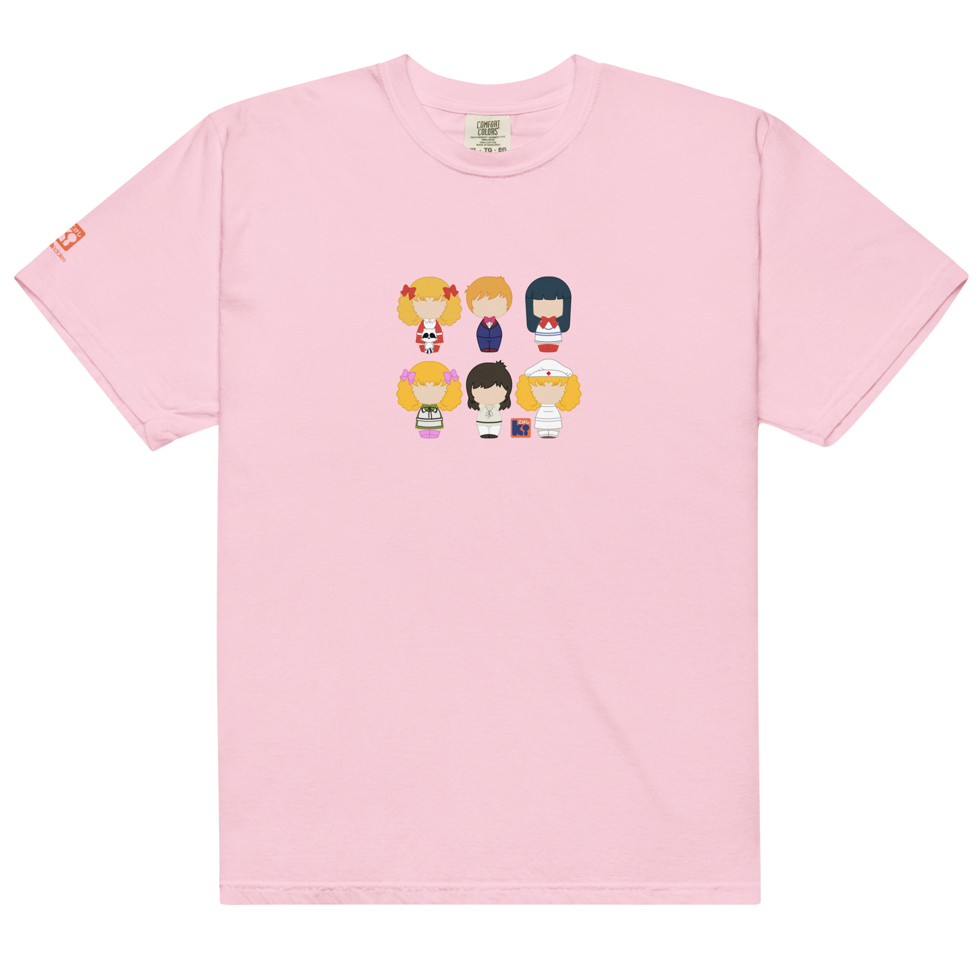 T-shirt rose inspiré de l'animé Candy Candy