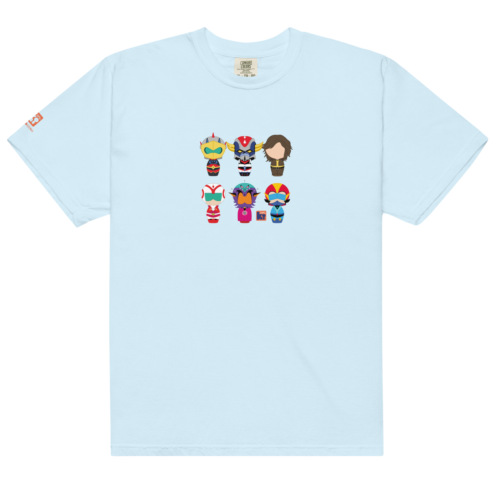 T-shirt ciel inspiré de l'animé Goldorak