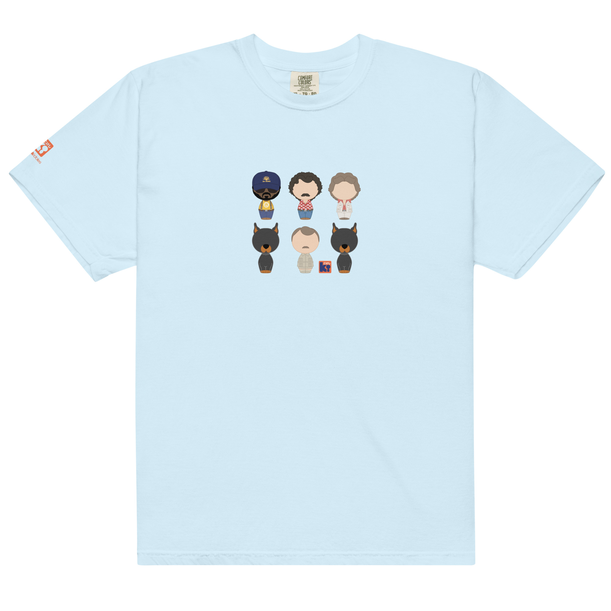 T-shirt ciel inspiré de la série TV Magnum