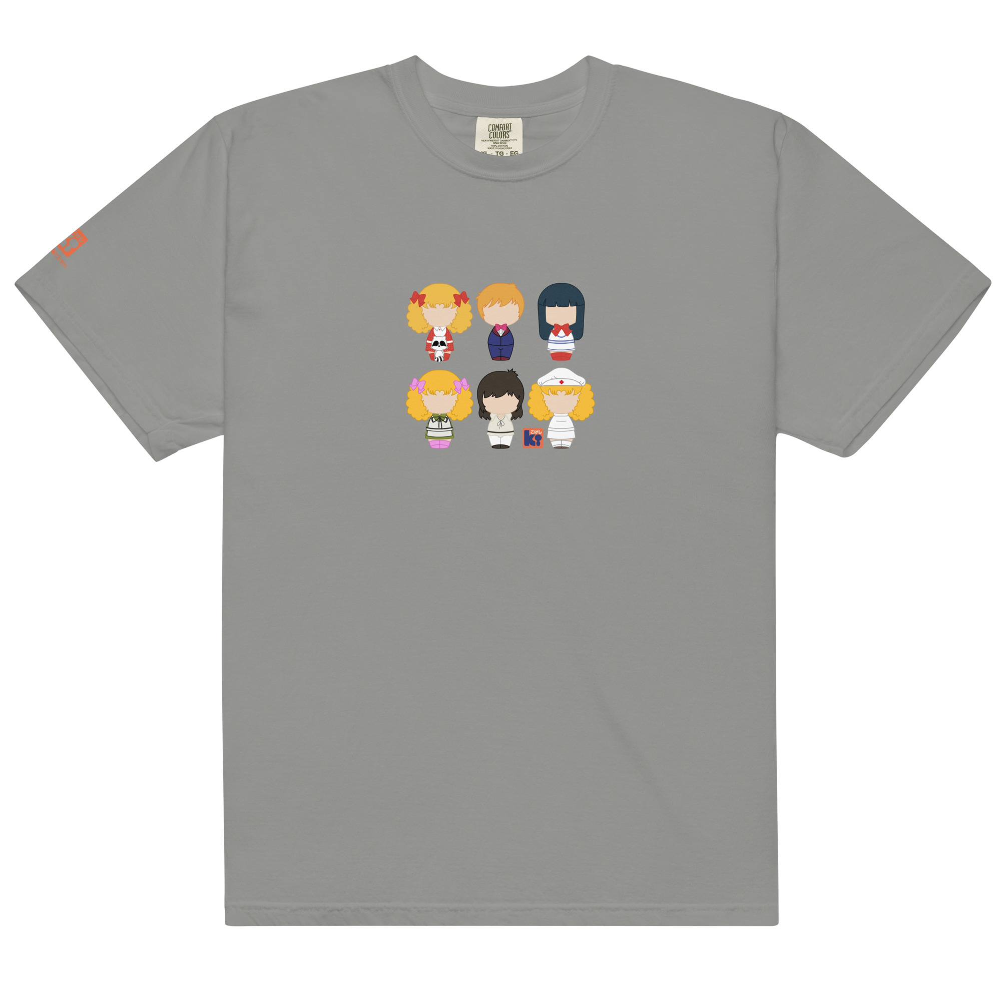 T-shirt gris inspiré de l'animé Candy Candy