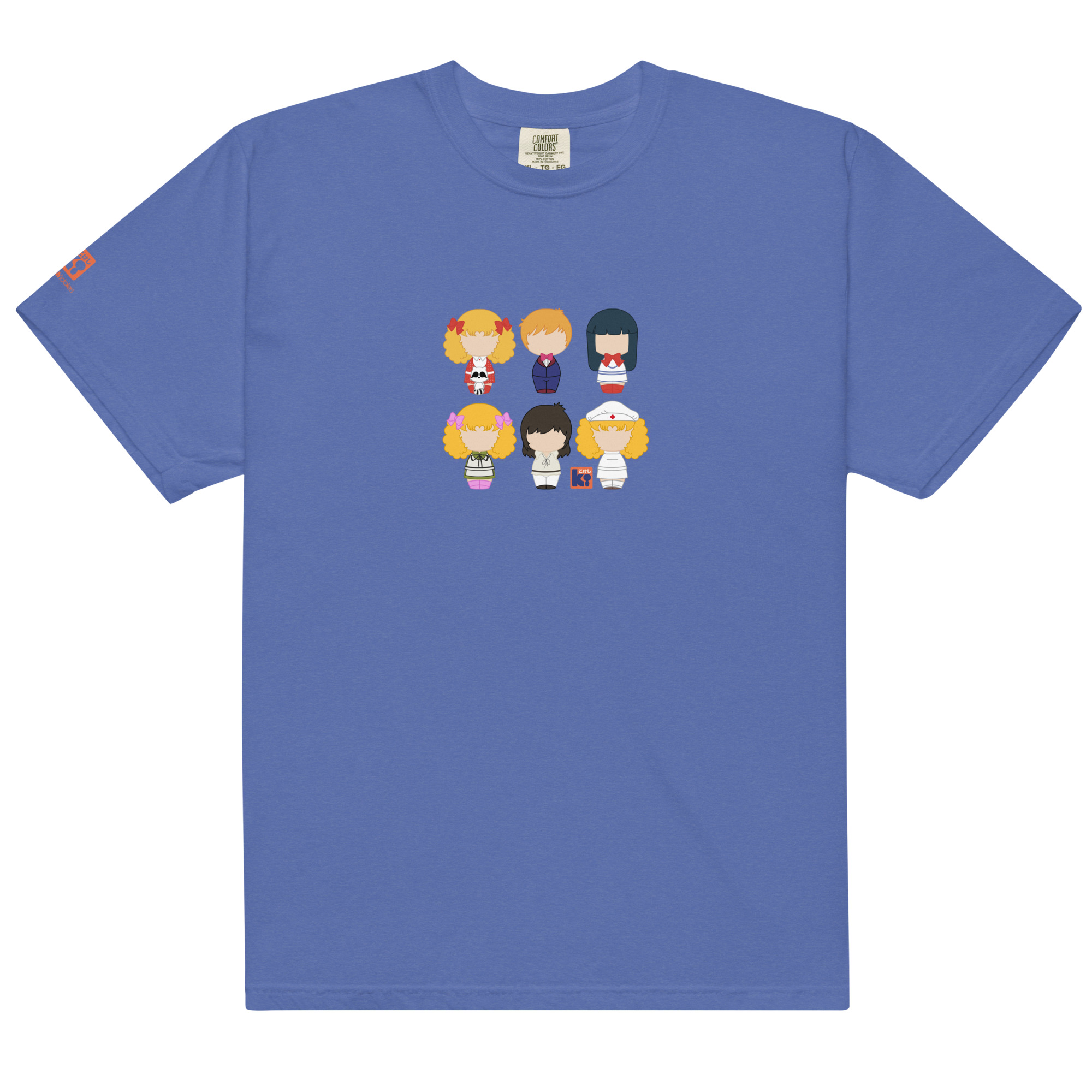 T-shirt bleu inspiré de l'animé Candy Candy