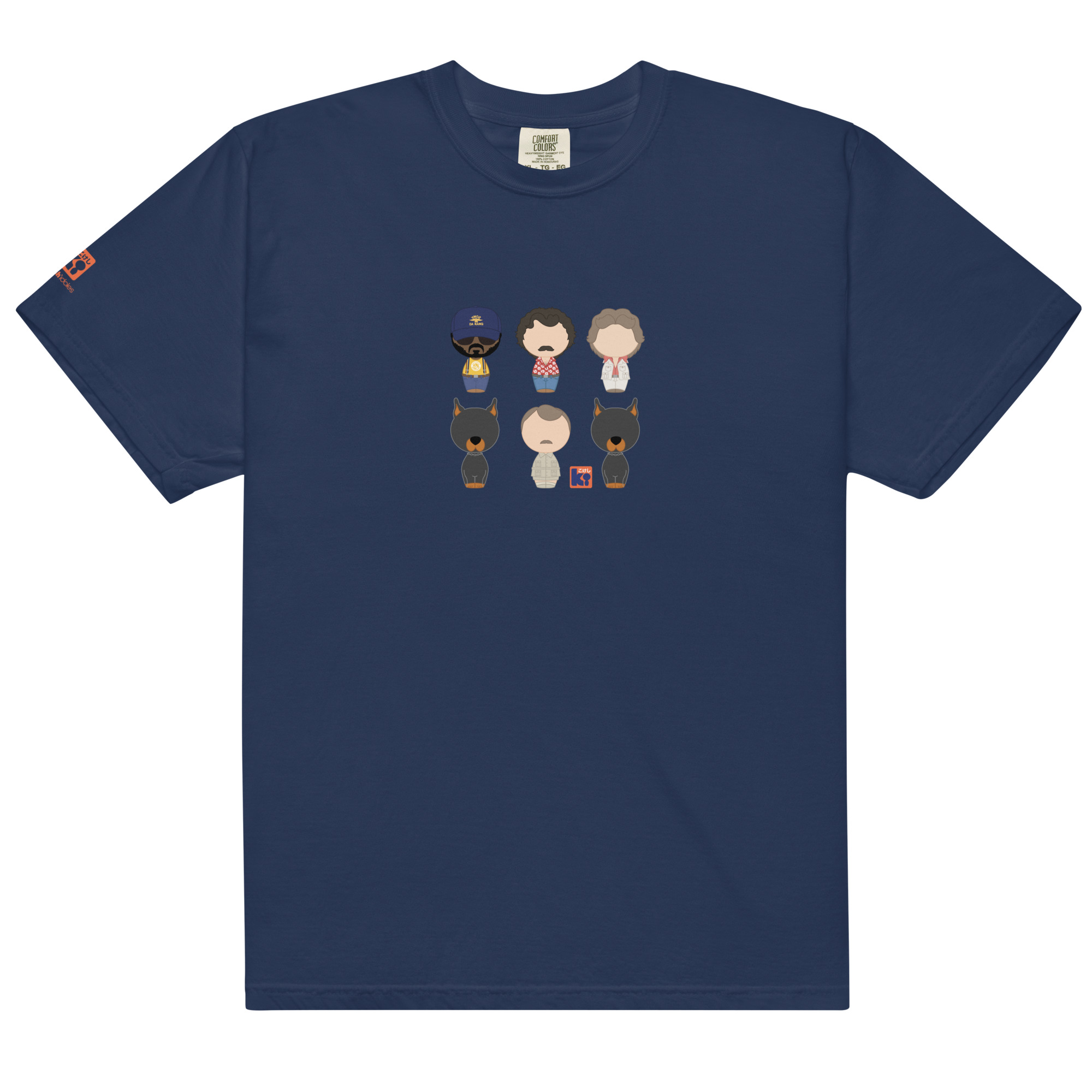 T-shirt marine inspiré de la série TV Magnum