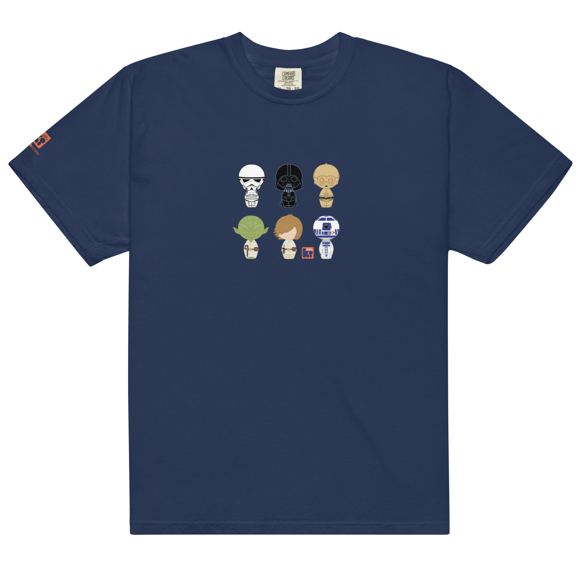 T-shirt marine inspiré de la trilogie cinématographique Star Wars