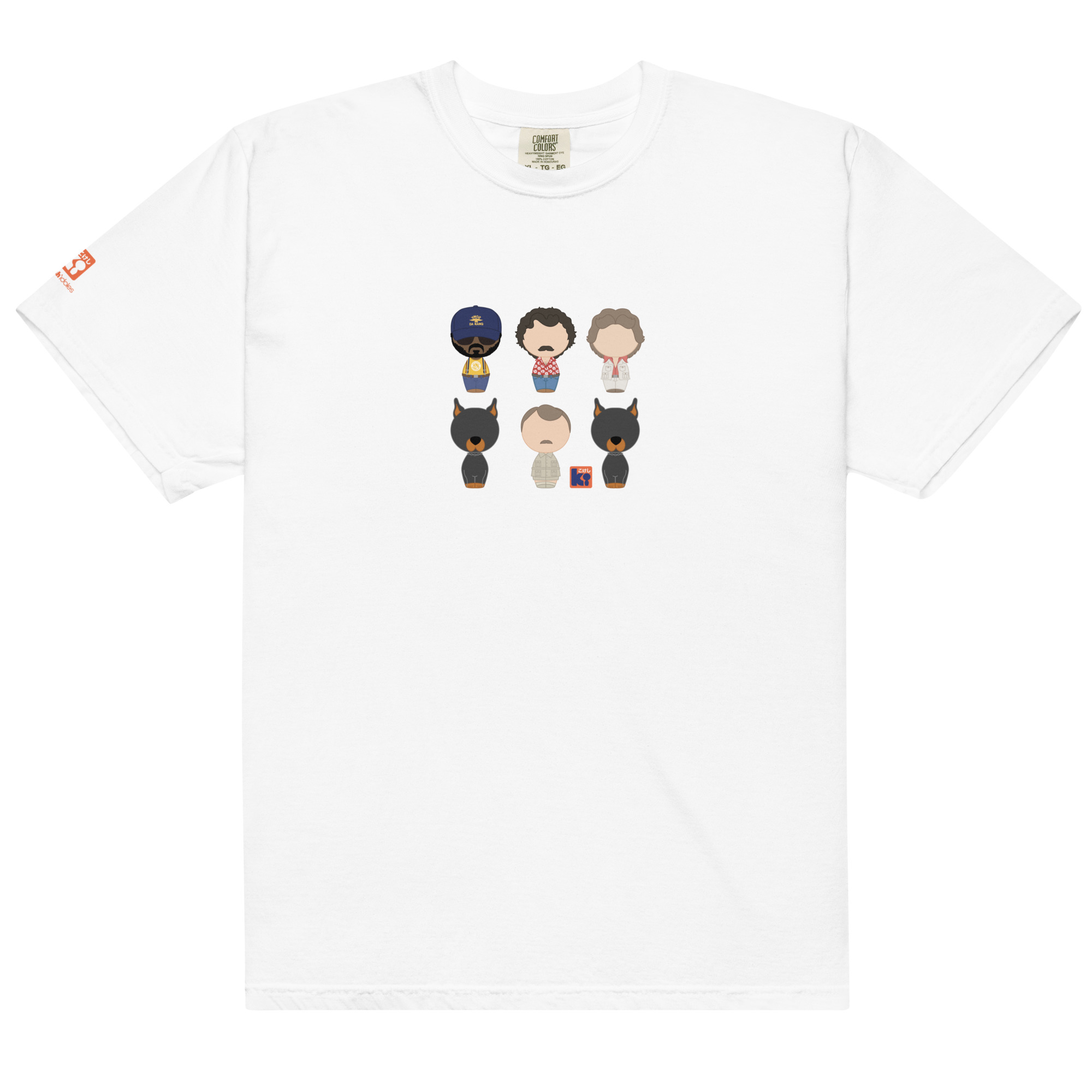 T-shirt blanc inspiré de la série TV Magnum