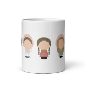 Mug blanc inspiré de la série TV La petite maison dans la prairie