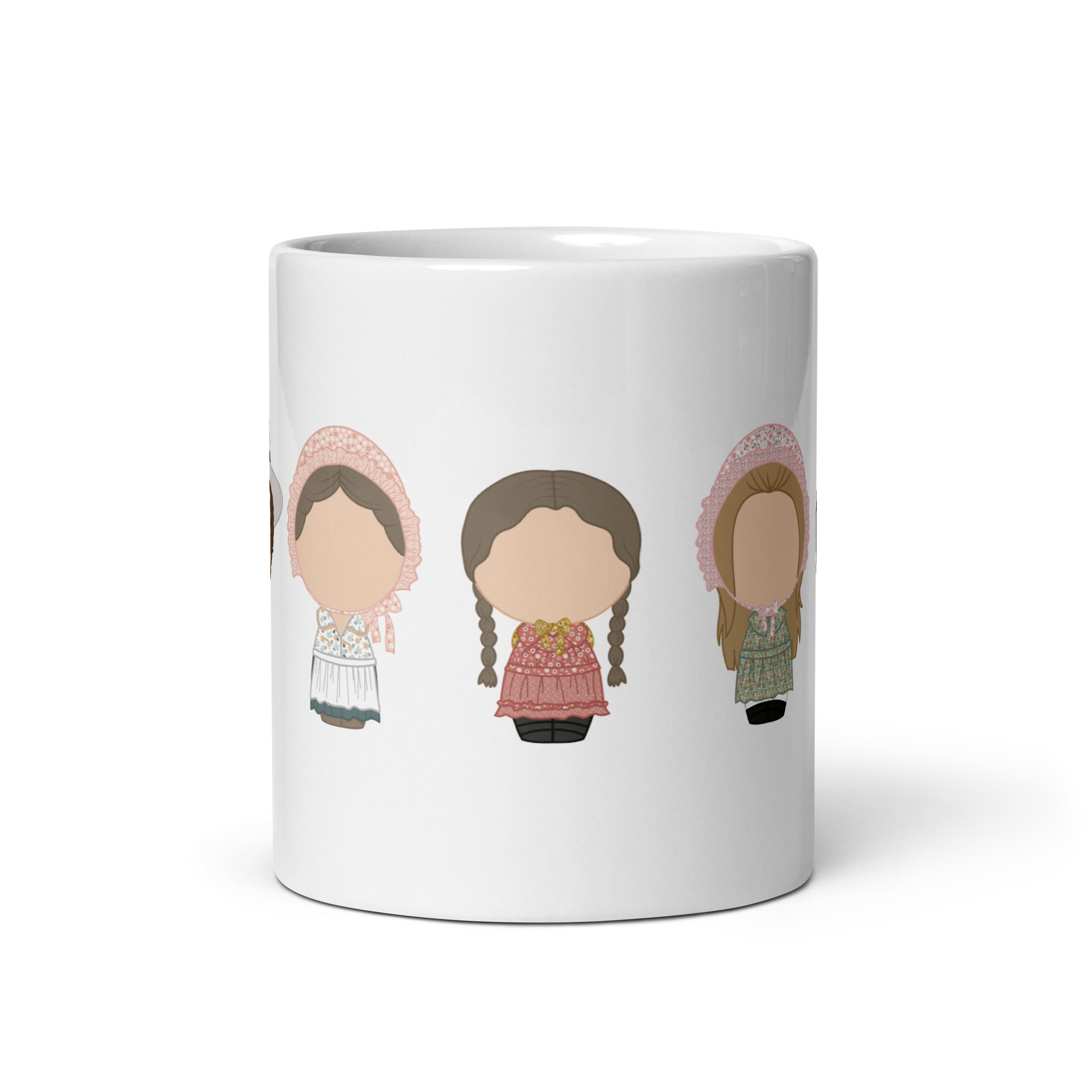 Mug blanc inspiré de la série TV La petite maison dans la prairie