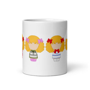 Mug blanc inspiré de l'animé Candy Candy