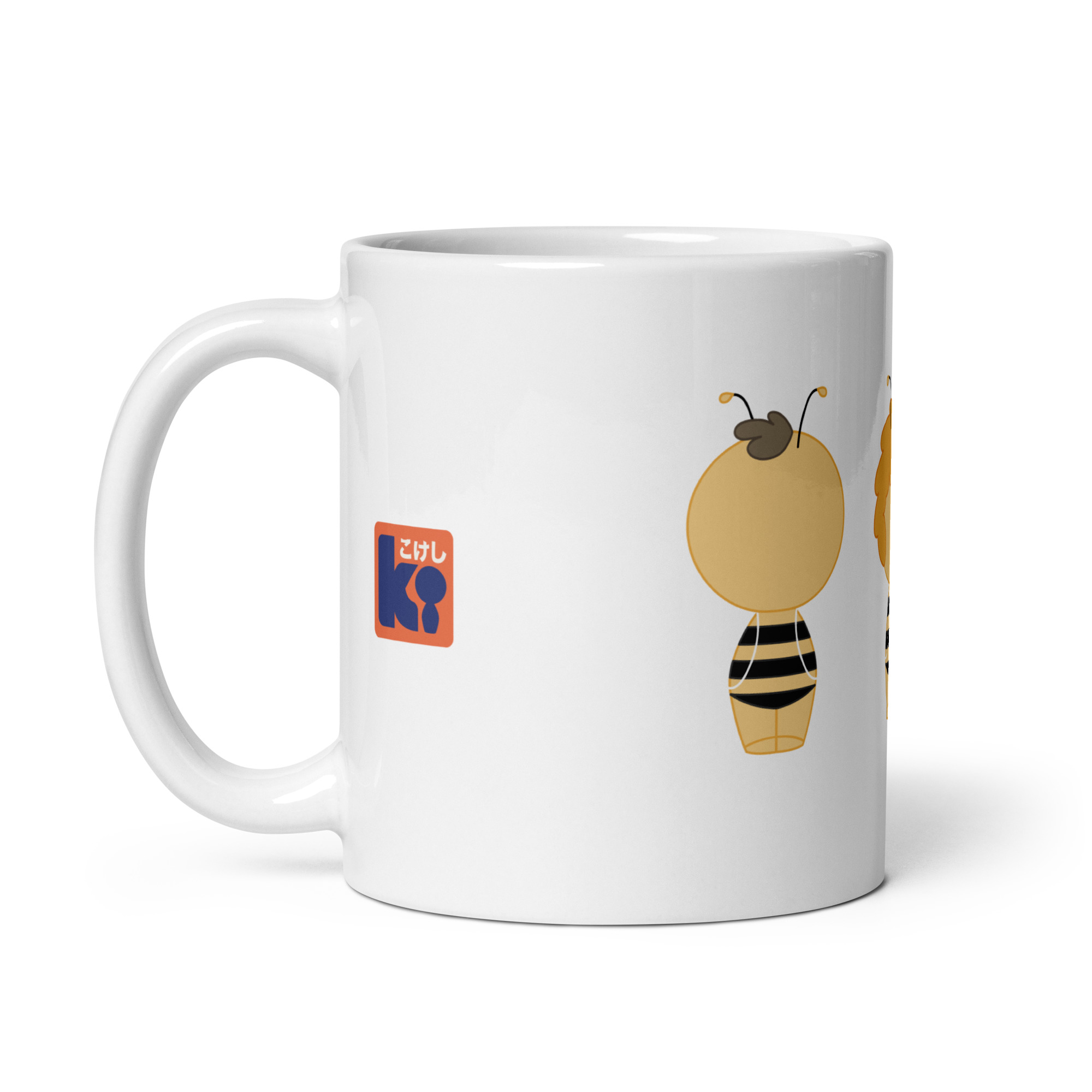 Mug blanc inspiré du dessin animé Maya l'abeille