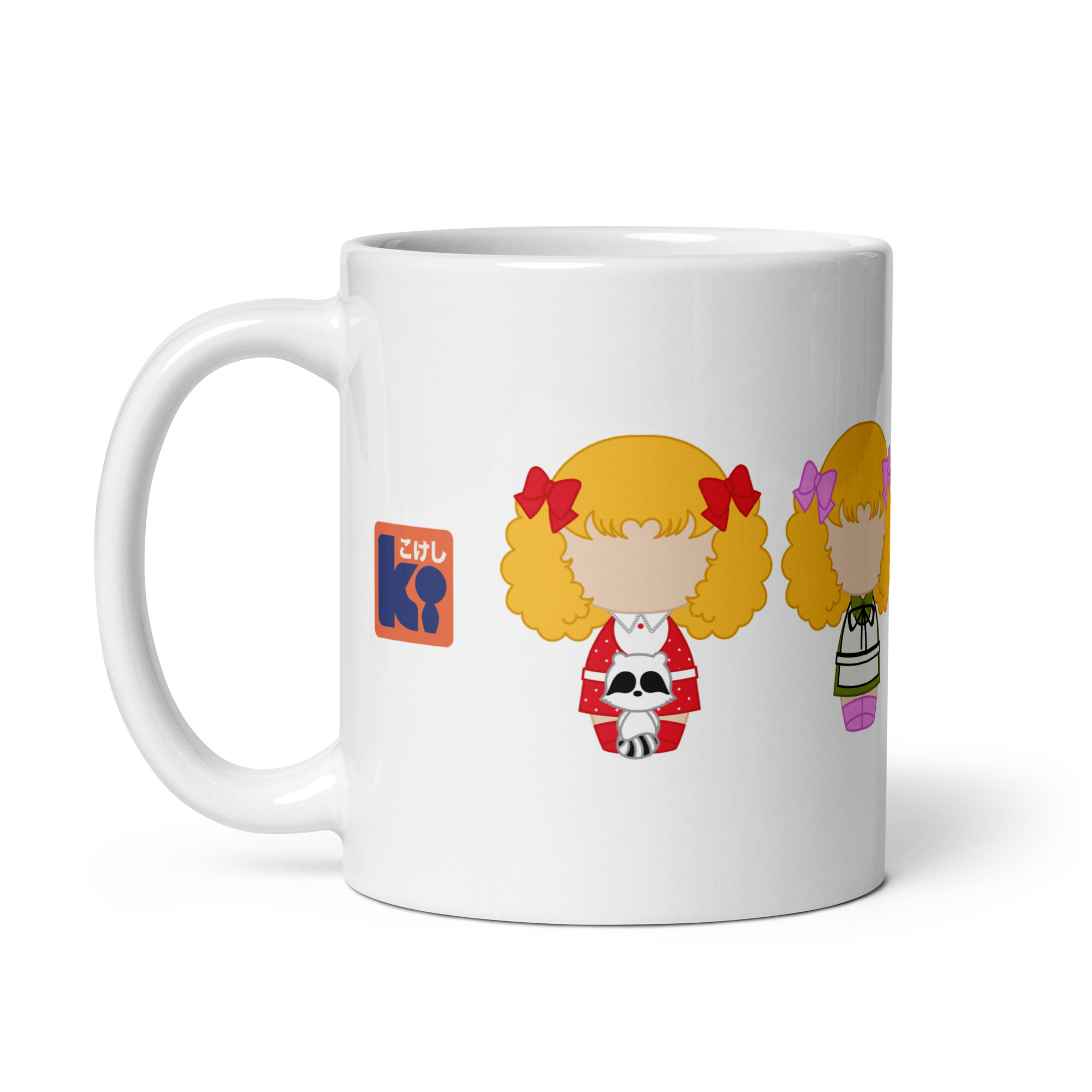 Mug blanc inspiré de l'animé Candy Candy