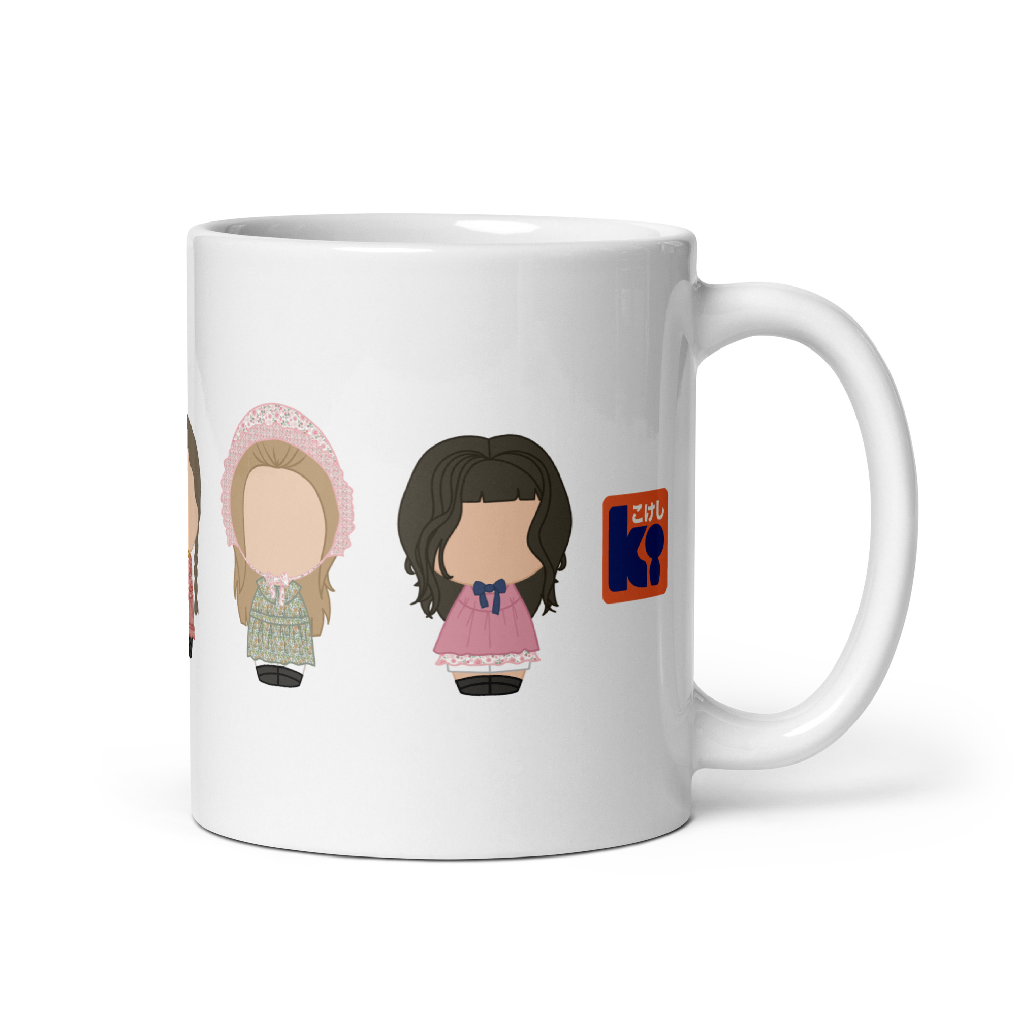 Mug blanc inspiré de la série TV La petite maison dans la prairie