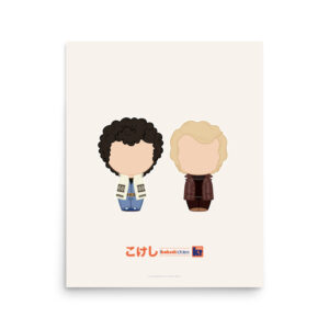 Affiche écrue inspirée de la série TV Starsky et Hutch