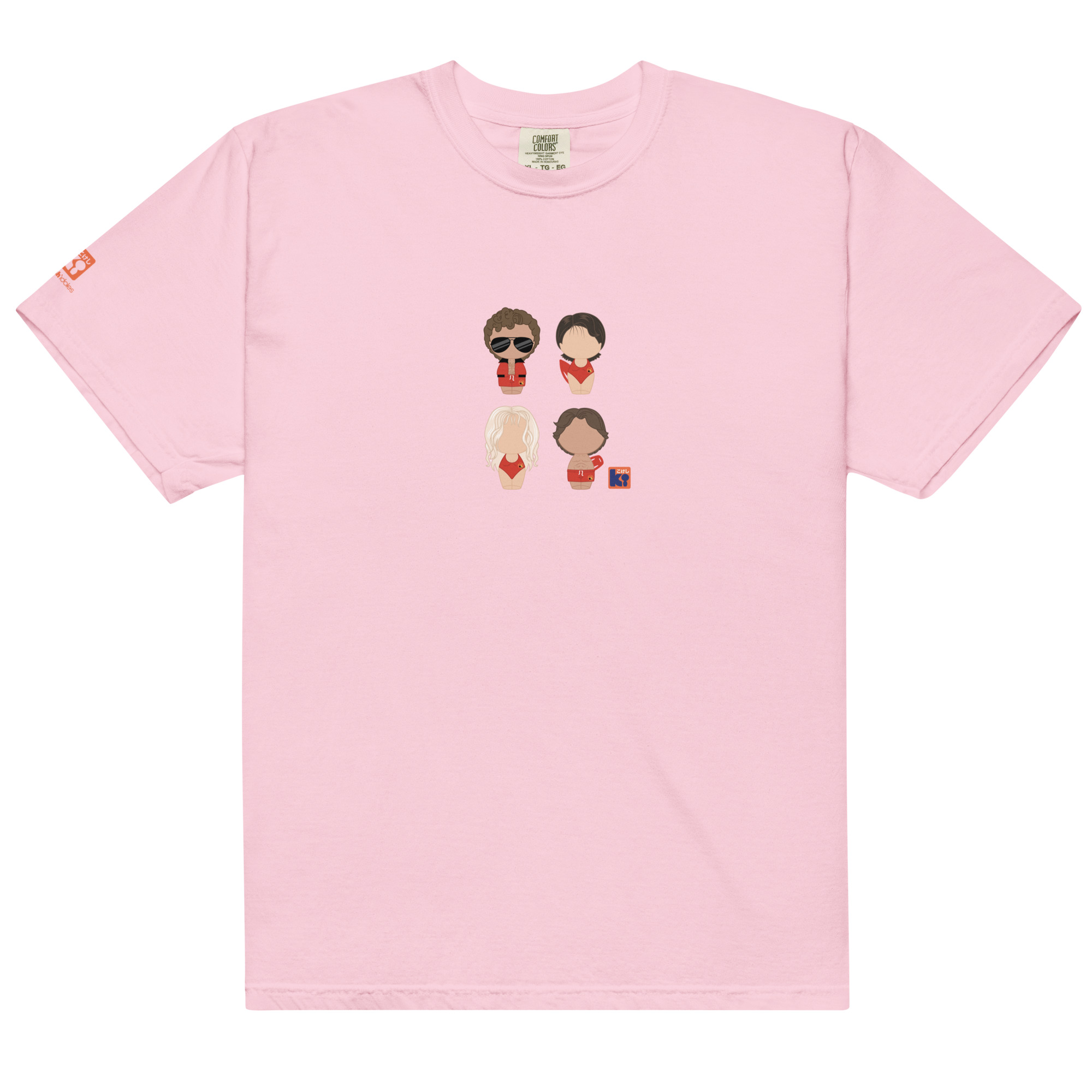T-shirt rose inspiré de la série TV Alerte à Malibu