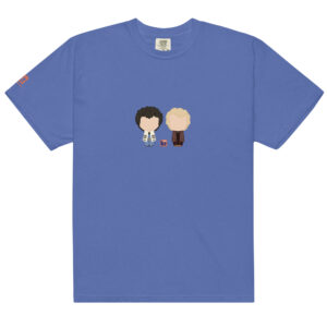 T-shirt bleu inspiré de la série TV Starsky et Hutch