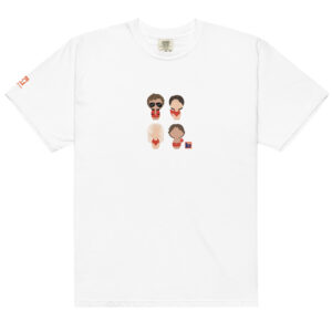 T-shirt blanc inspiré de la série TV Alerte à Malibu