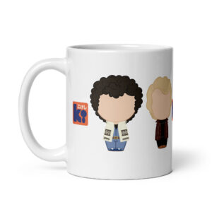 Mug blanc inspiré de la série TV Starsky et Hutch