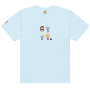 T-shirt ciel inspiré de la série d’animation franco-japonaise Ulysse 31