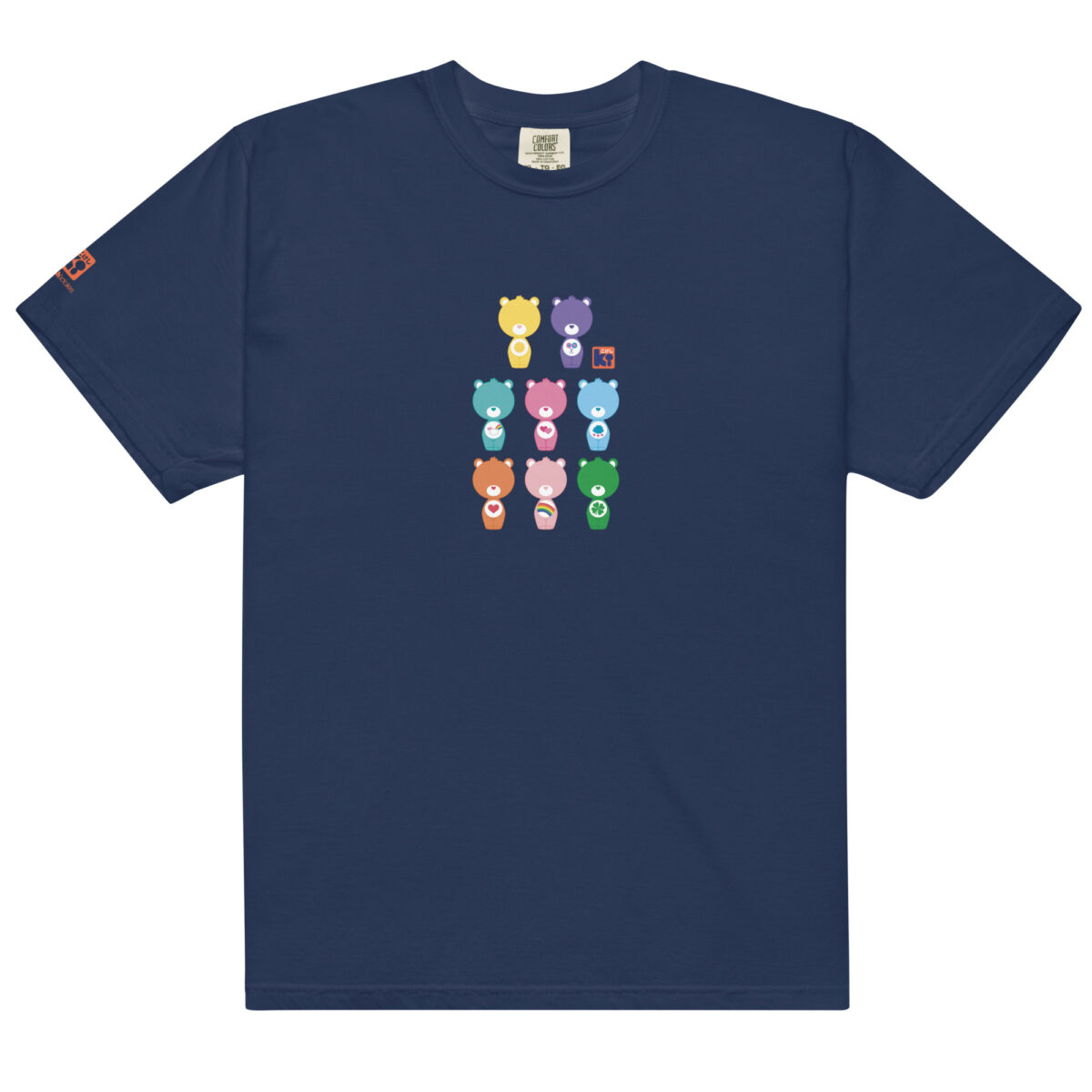 T-shirt marine inspiré des Bisounours