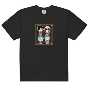 T-shirt unisexe – Arts martiaux, combat – Manga culte – Années 80