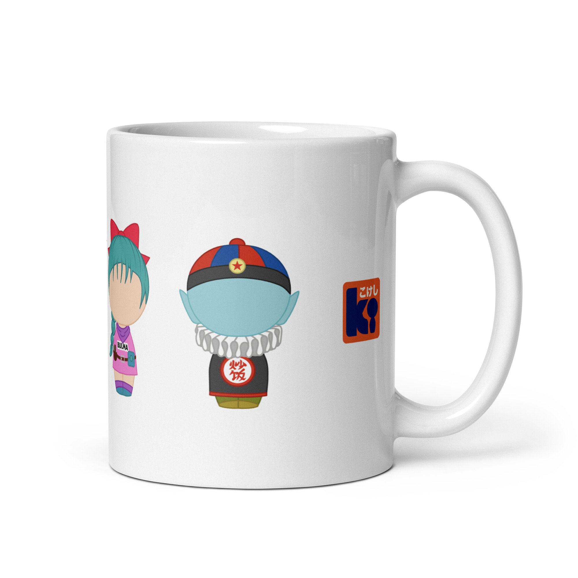 Mug blanc – Arts martiaux, combat - Manga culte – Années 80 – Image 5
